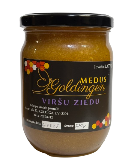 Viršu ziedu medus (600g)