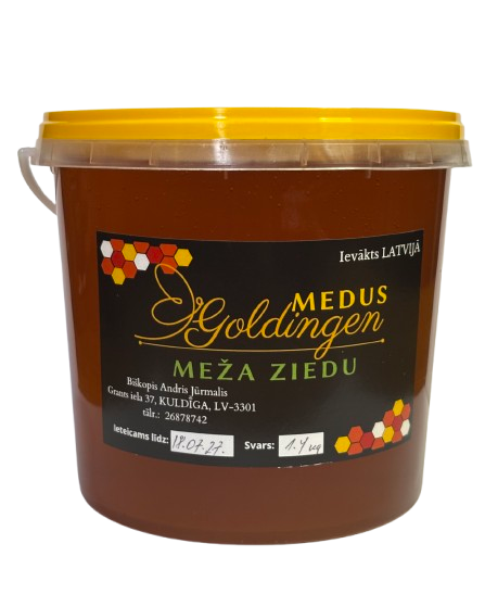 Meža ziedu medus (1,4 kg)